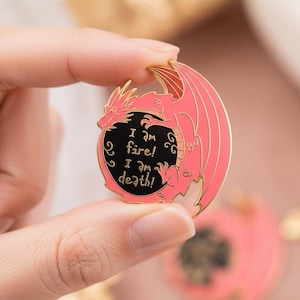Fire Dragon Enamel Pin