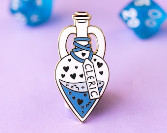CLERIC Dungeons and Dragons Pin