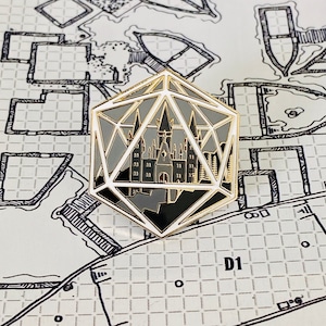 D20 Dread Portal Pin