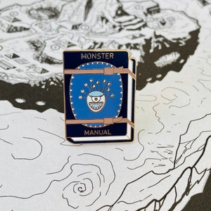 Dungeons & Dragons Book Enamel pins DnD image 6