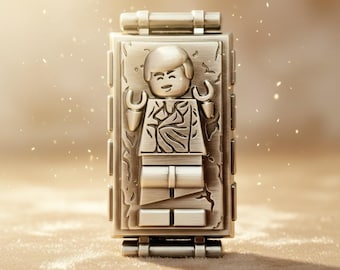 Lego Carbonite Han Solo, Star Wars Pin, present till fars dag