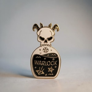 Warlock D&D pin