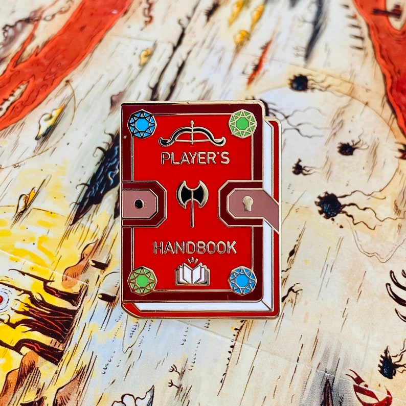 Dungeons & Dragons Book Enamel pins DnD image 4