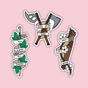 Fantasy Trio Sticker Pack