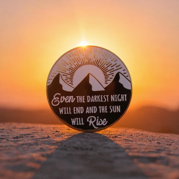 Les Mis Enamel Pin - Rise