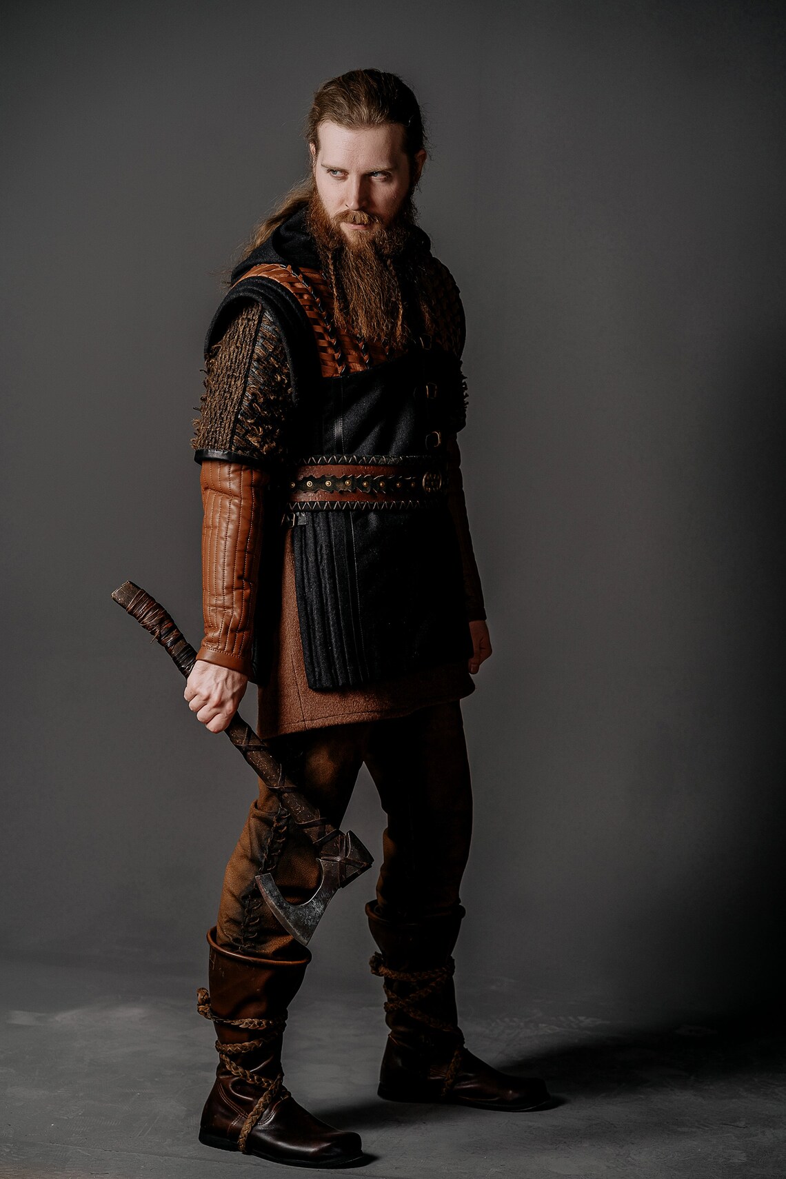 Ubbe Ragnarsson costume Vikings body armor shirt pants | Etsy