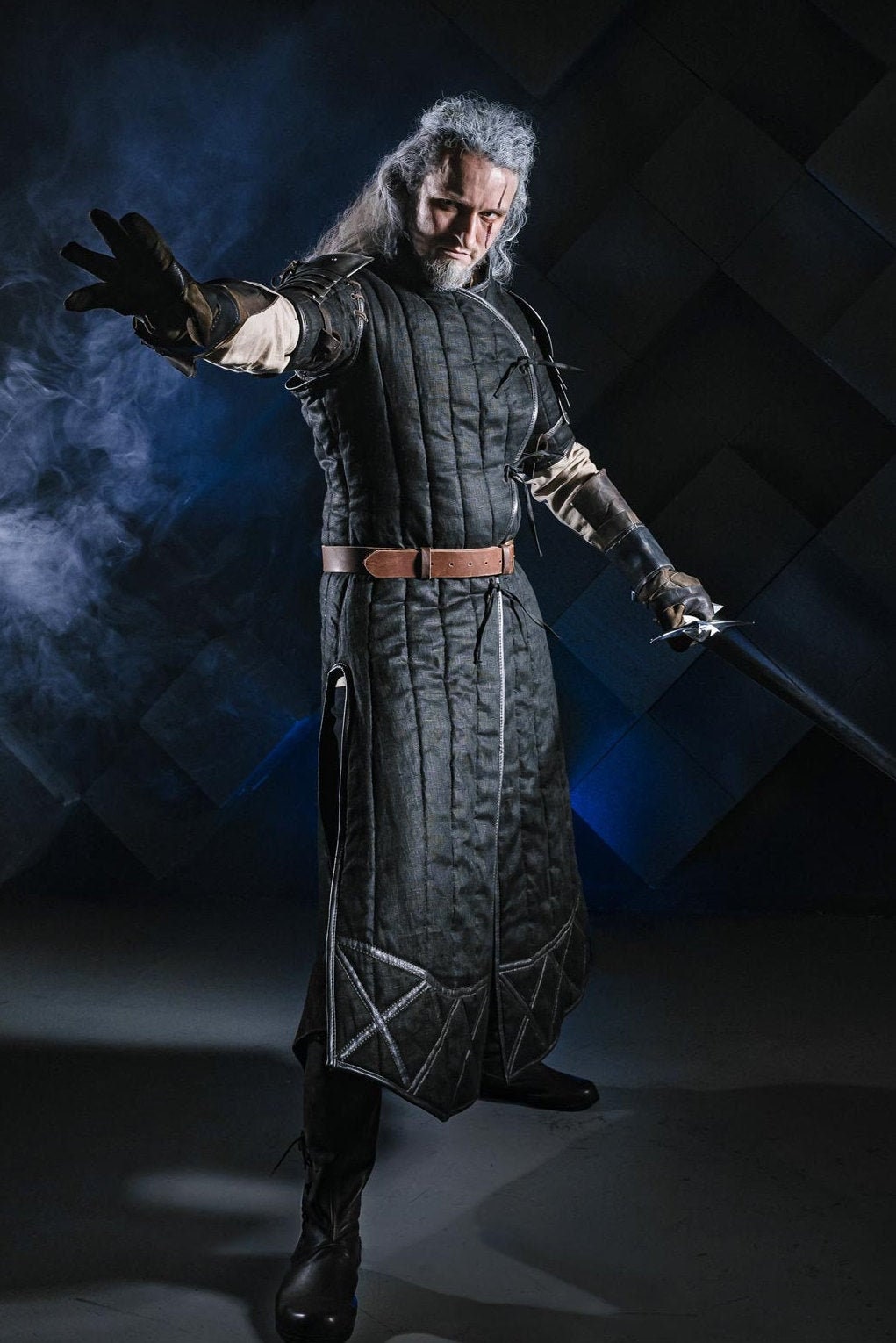 Witcher Rüstung Set Geralt von Rivia Kostüm Hexer Cosplay Etsy