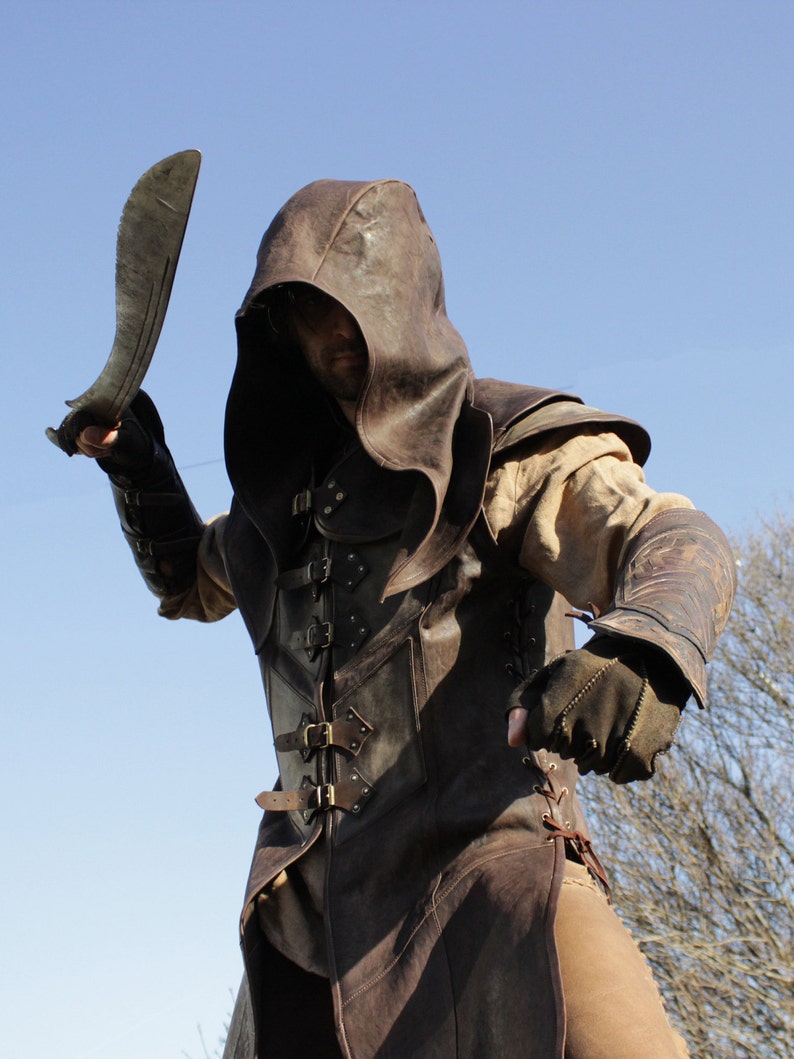 Assassin es Creed Kostüme Cosplay Kostüm Leder Rüstung | Etsy