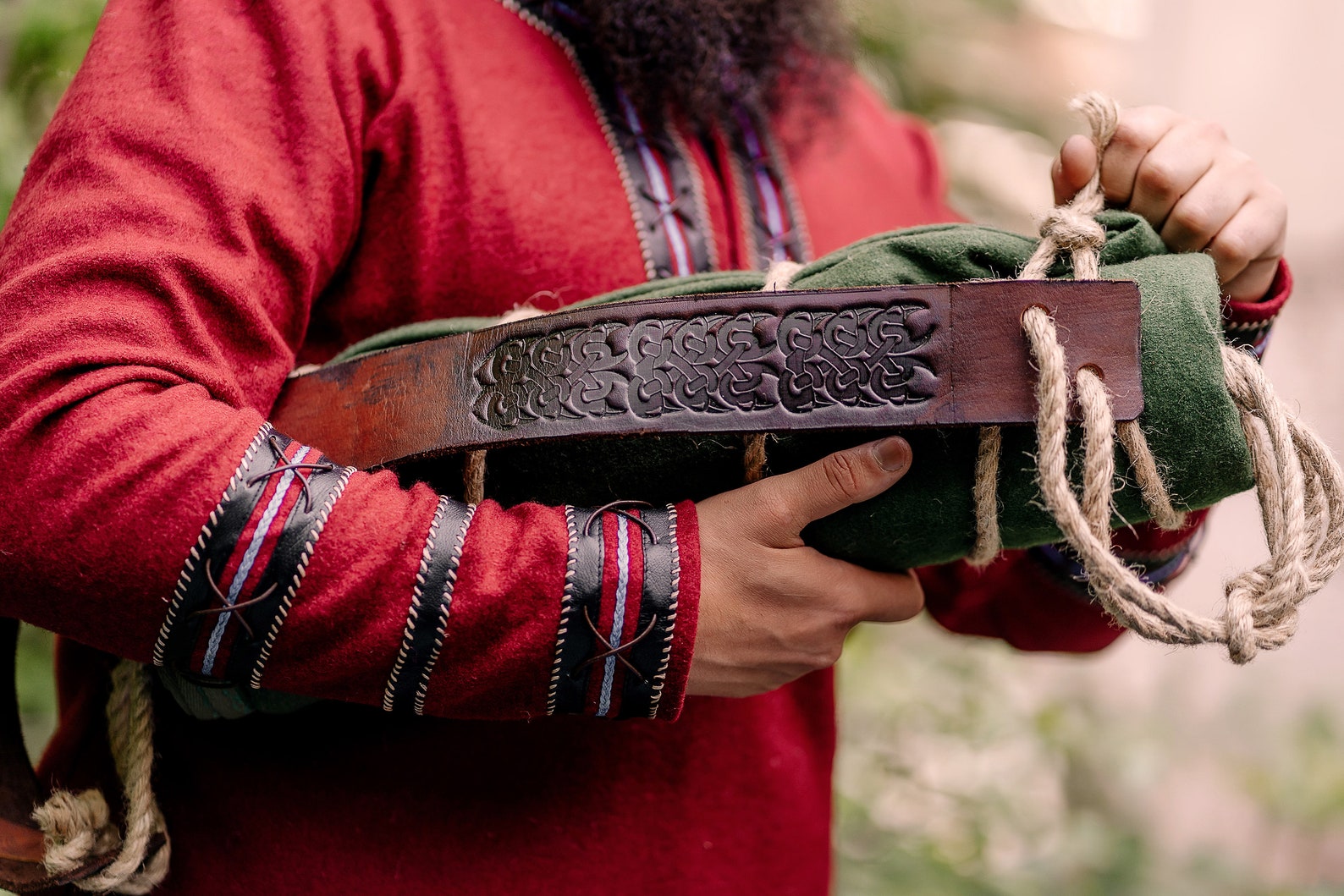 Medieval woolen blanket 100 wool middle ages viking Etsy