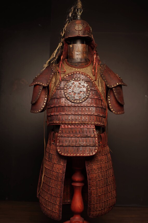 Medieval Mongol Leather FULL Armor Kit 2 Armor Costume Etsy