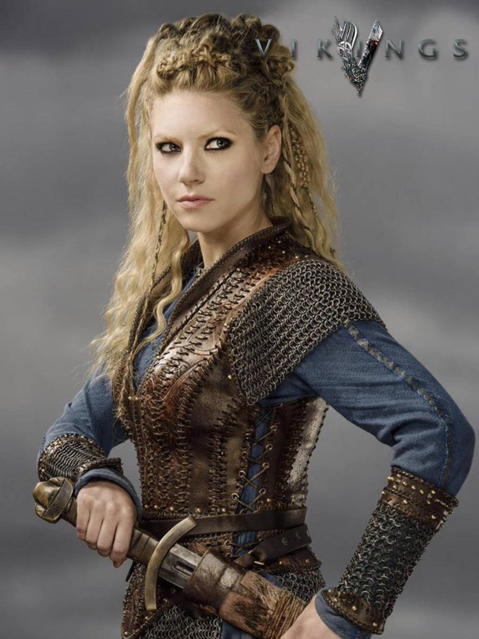 Lagertha leather armor viking women breastplate LARP and | Etsy
