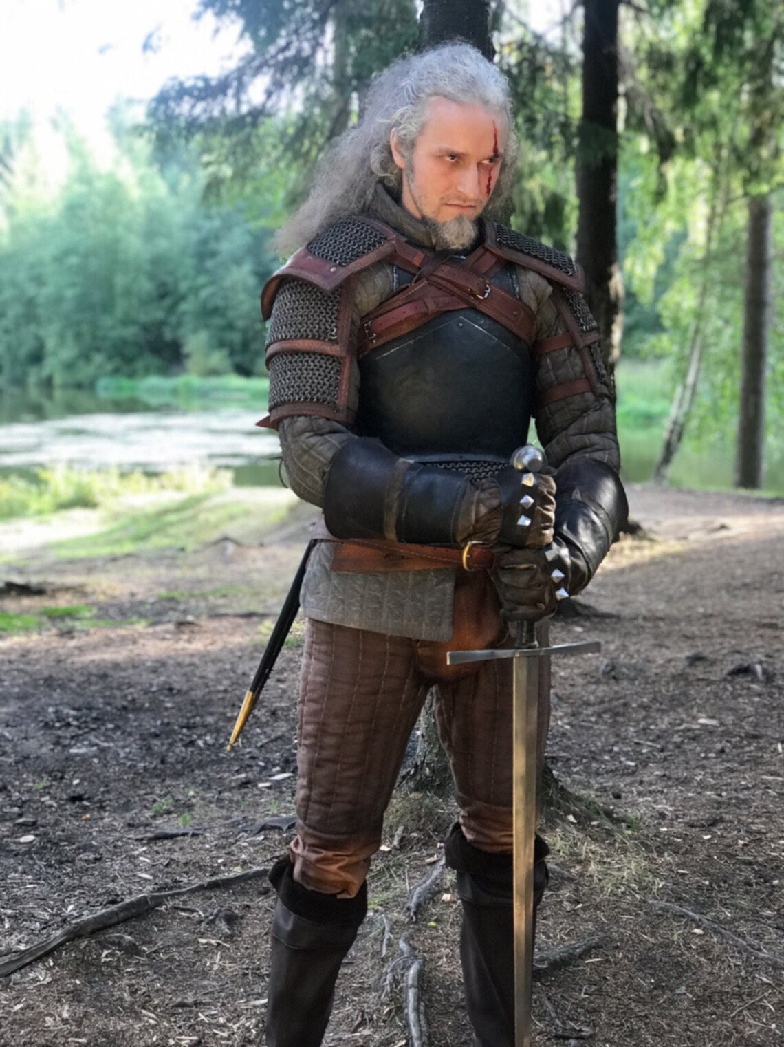 Witcher Costume KaerMohen Gear Geralt of Rivia costume Etsy