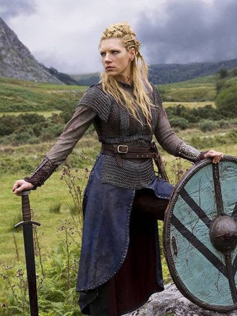 Lagertha body armor viking women costume LARP shieldmaiden 3 - изображение.