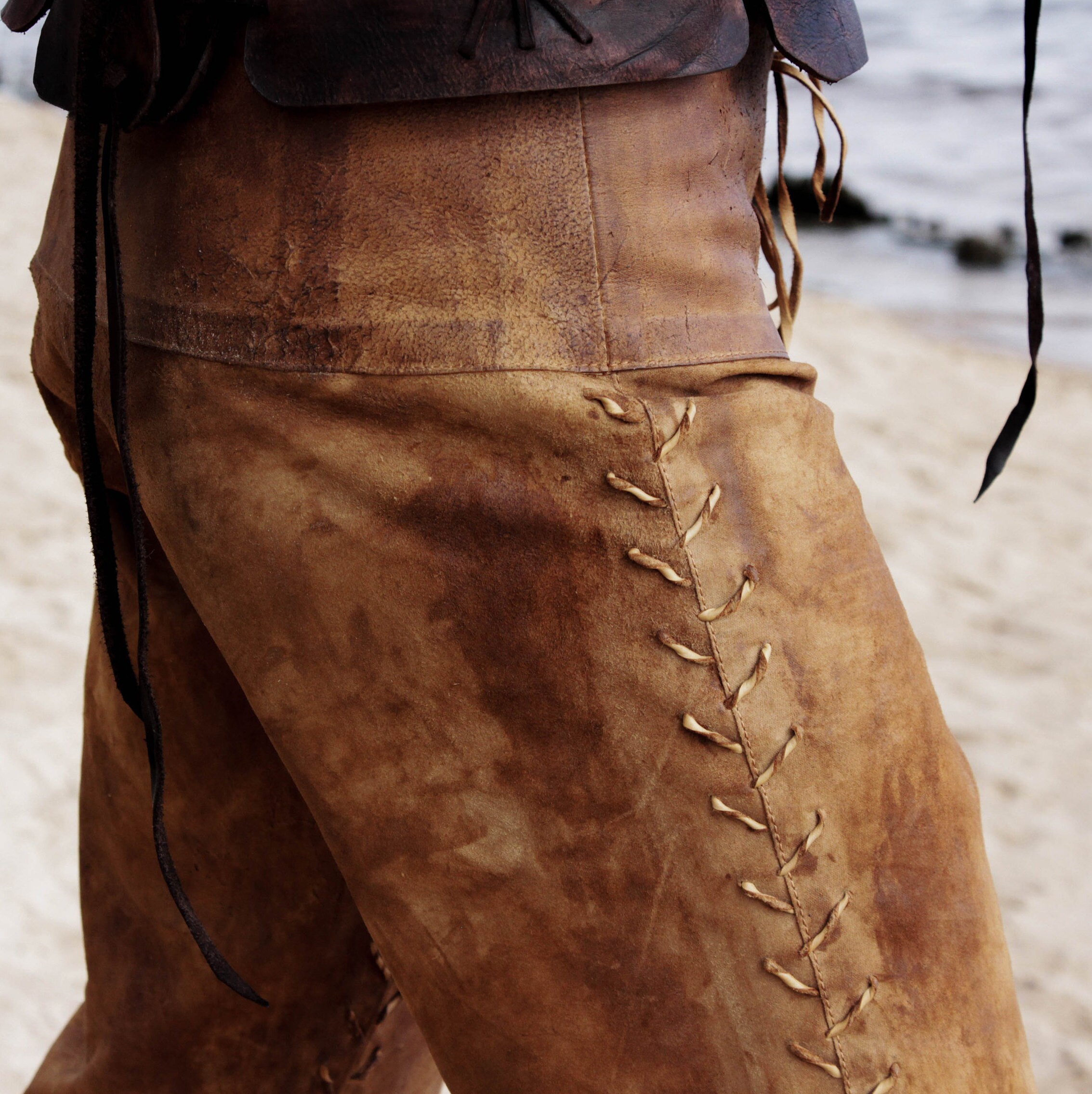 Man's Medieval Leather Pants Ragnar Lothbrok Pants Etsy Australia