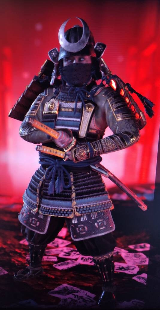 Samurai Rustung Geist Von Tsushima Etsy
