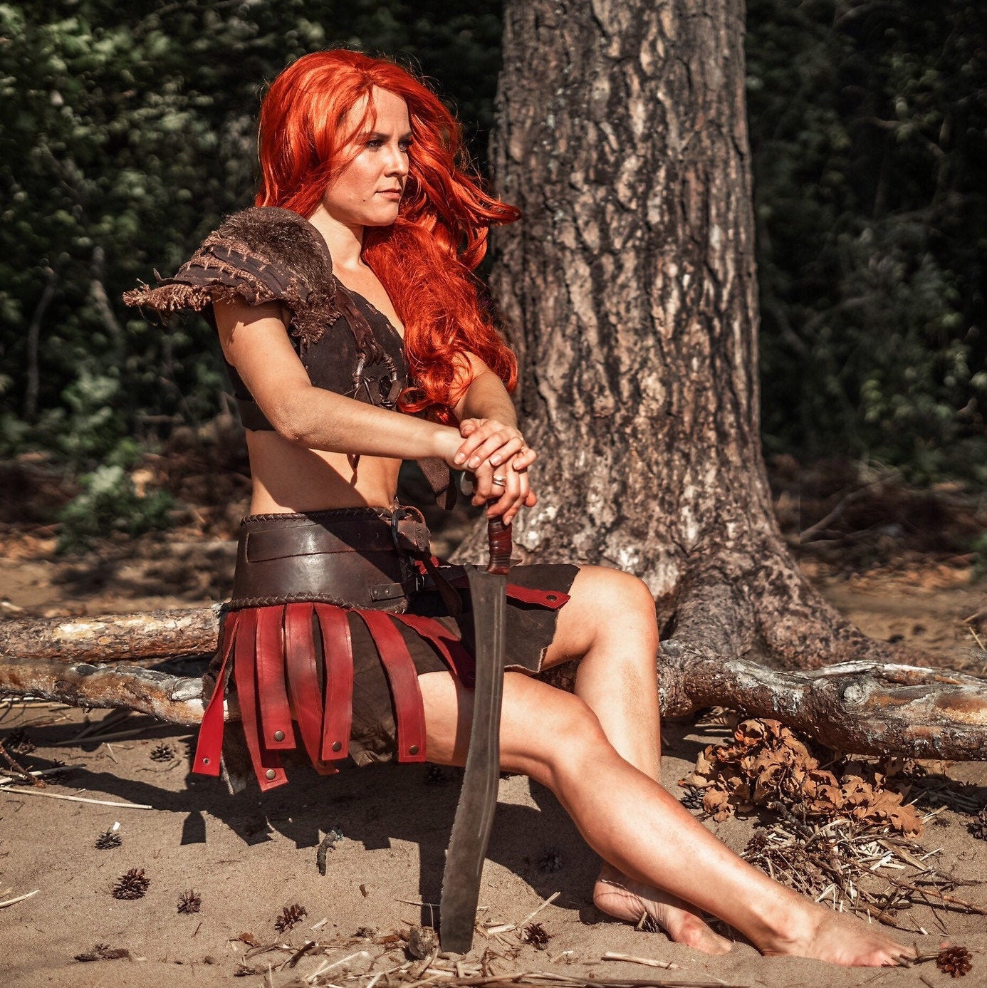 Women gladiator armor set Spartacus cosplay costume woman Etsy