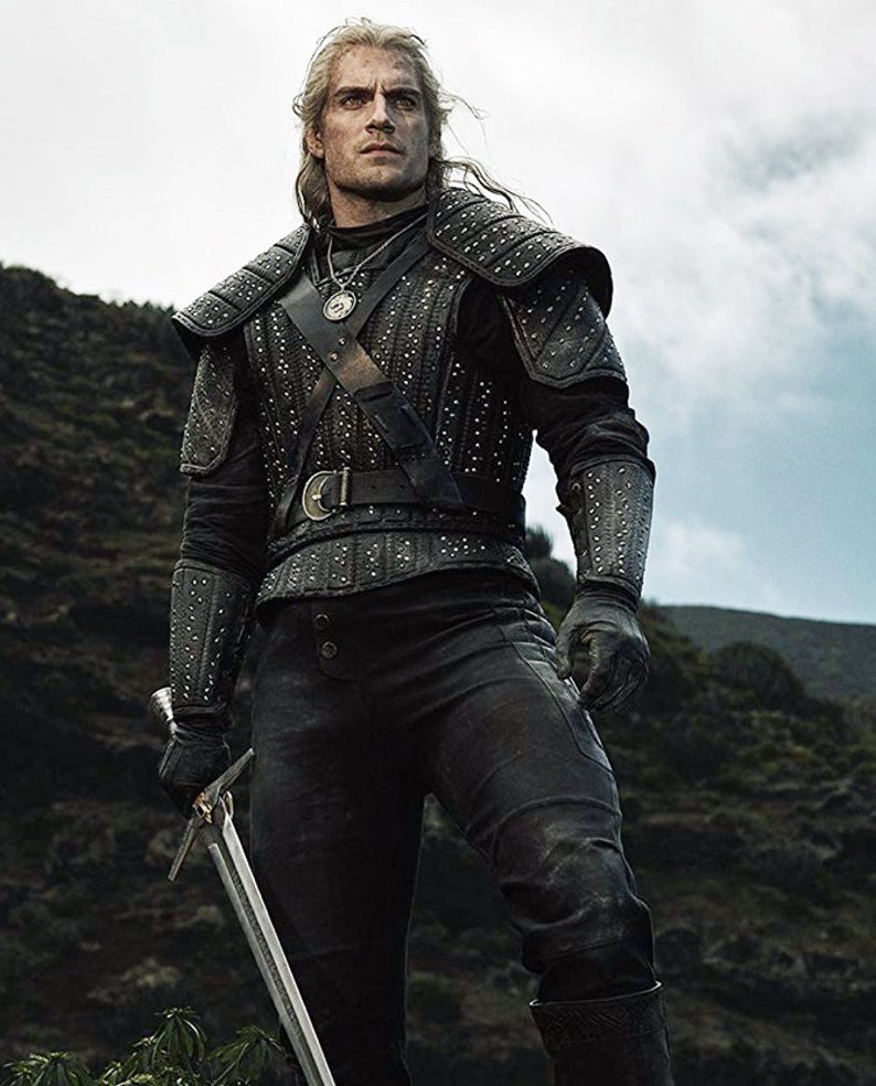 Witcher Cosplay Costume Netflix version Geralt of Rivia Etsy