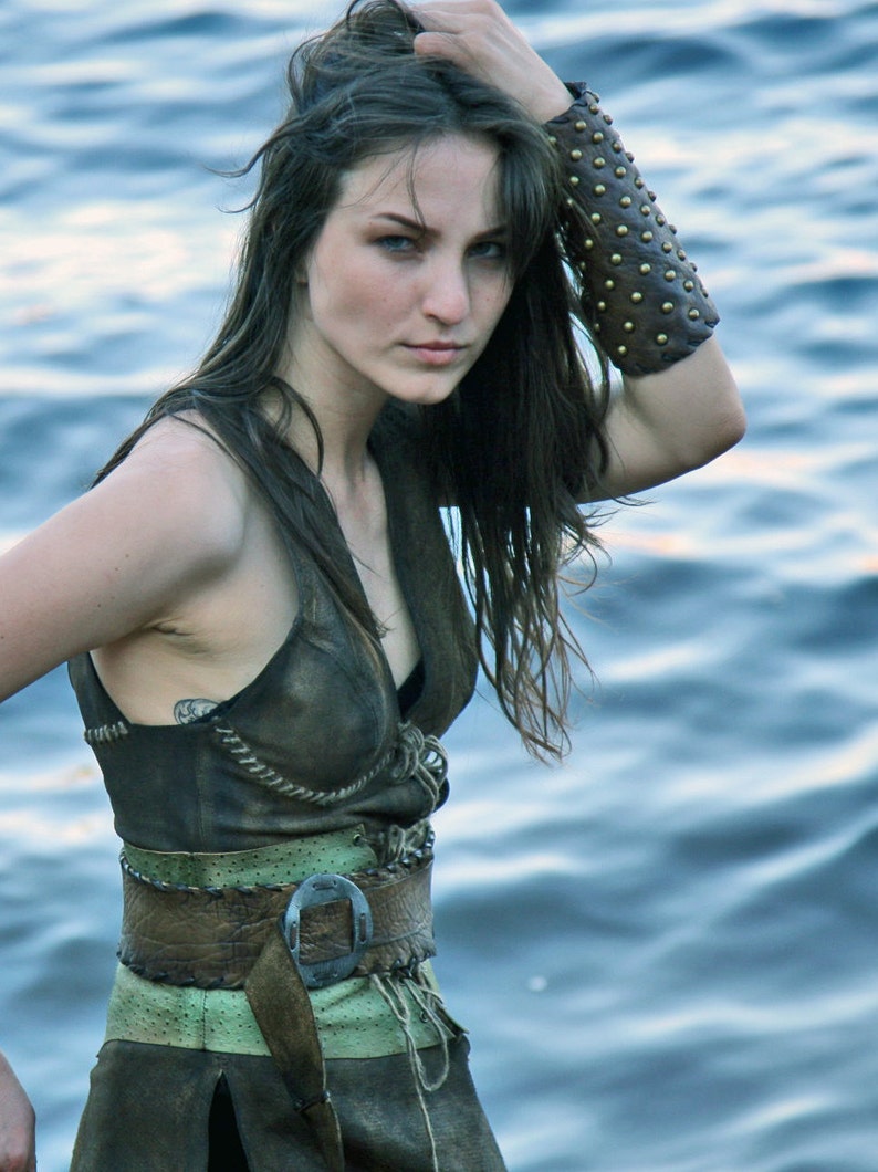 Women's Cosplay Amazon leather costume amazon armor set Etsy