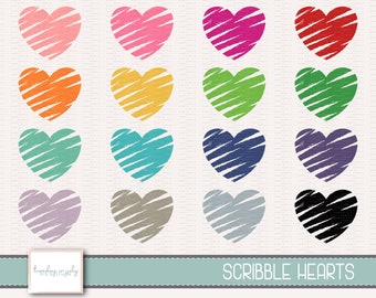 Heart Clipart Etsy