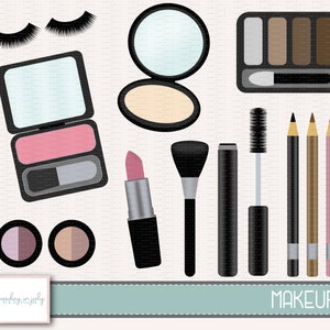 Makeup-Beauty- Clipart Set, Commercial Use, Instant Download, Digital Clipart, Digital Images- CP217