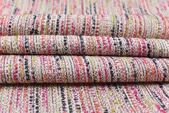 Designer Heavy Weight Cotton Linen Upholstery Fabric by the Yard