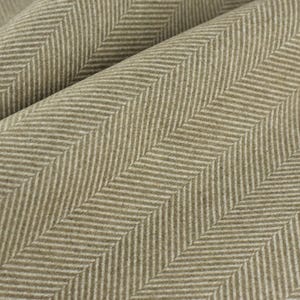 Heavy Weight Cream Brown Brushed Textured Soft Herringbone Geometric Upholstery Fabric By The Yard|Vintage Home Decor Fabric For Chair Coat