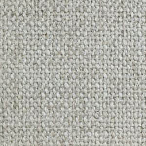 Taupe Soft Cotton Linen Textured Upholstery Fabric By The Yard For Chair Furniture 55"W/580GSM