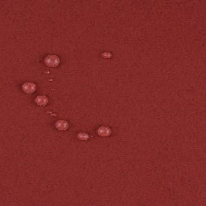 Tessuto per tappezzeria da esterno, resistente ai raggi UV, rosso vintage, per sedie, divani/mobili da giardino e da patio, per cuscini.