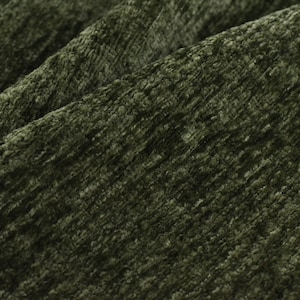 Caterpillar Chenille Plushed Textured Solid Color Upholstery Fabric|Heavy Weight Soft Hand Gold Chenille Fabric For Chair Couch