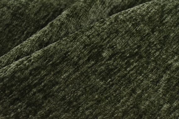Caterpillar Chenille Plushed Textured Solid Color Upholstery Fabric|Heavy Weight Soft Hand Gold Chenille Fabric For Chair Couch