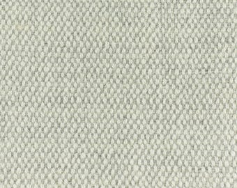 Tela de tapicería pesada de lino blanco fusionado cortada a medida para sillas de comedor y sofás/tela de tejido grueso para muebles