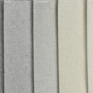 Water Stain Resistant Twill Design Chenille Textured Upholstery Fabric|Easy Clean Performance Chenille Fabric For Chair Couch Furniture