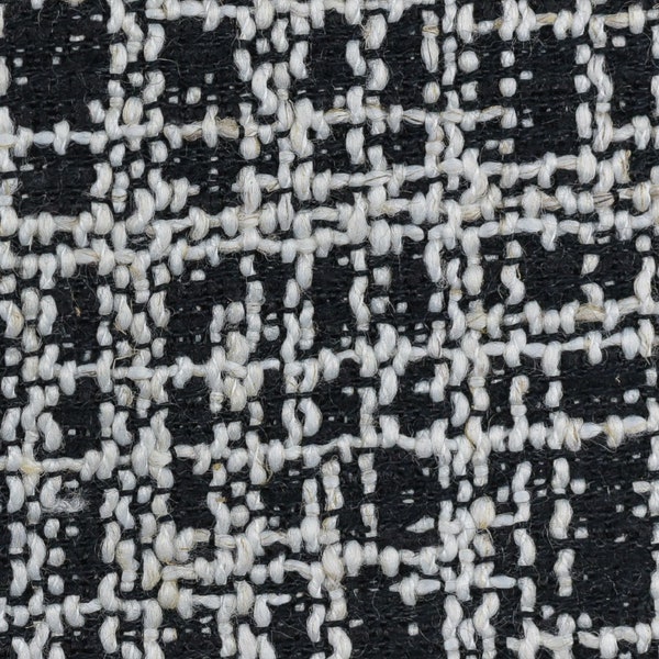 Heavy Modern Abstract Geometric Woven Upholstery Fabric By The Yard For Chairs Black And White Upholstery Fabric 56"W/630GSM