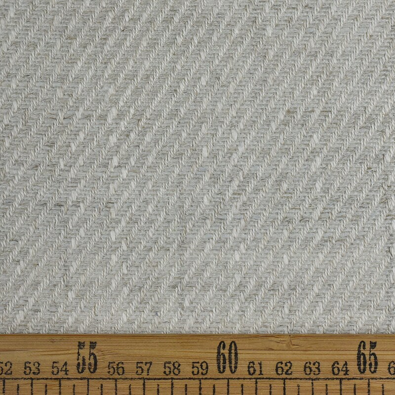 Black Upholstery Twill Linen