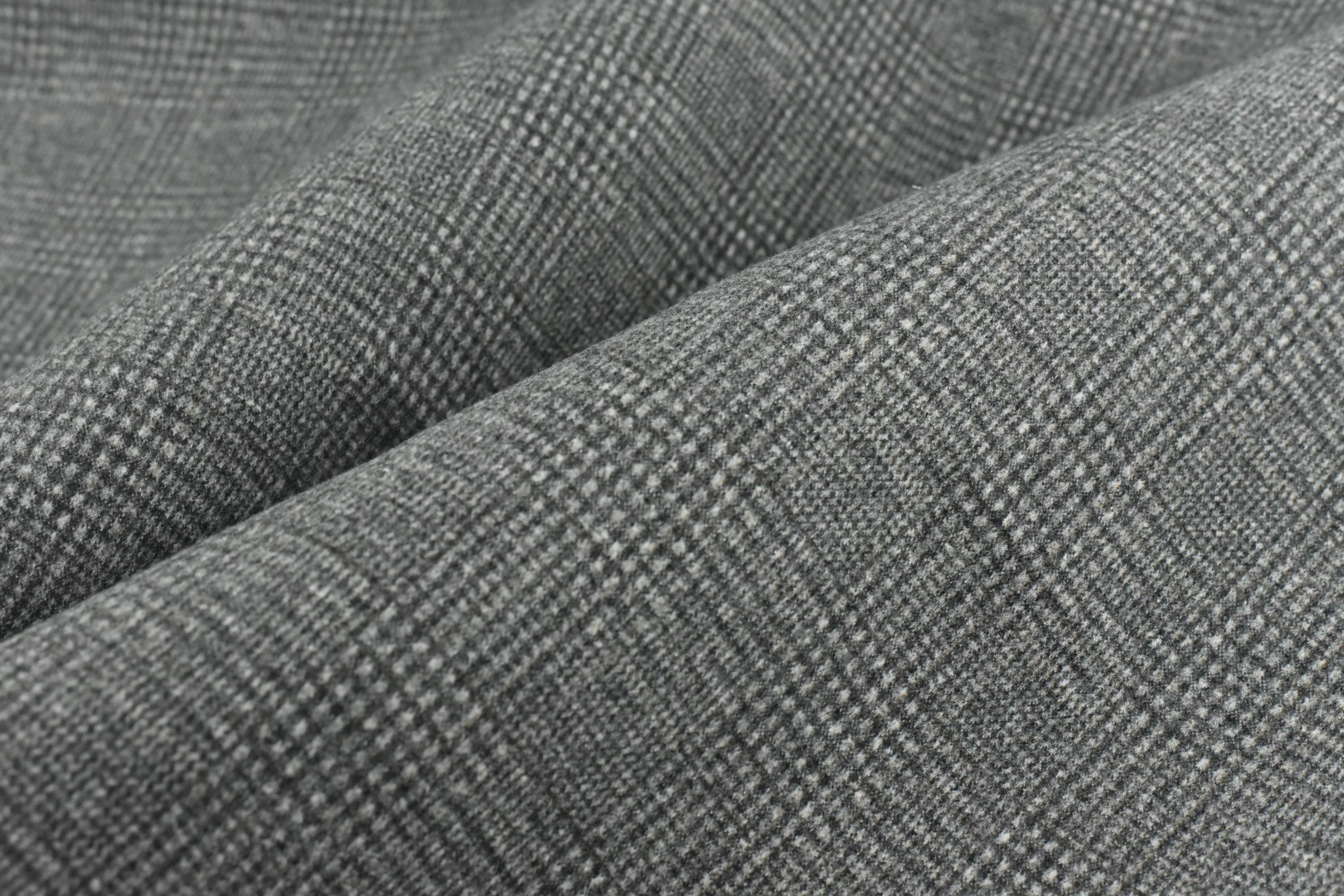 Tweed-Polsterstoff Mit Schottenkaro – Blau, Meterware Für Sofas, Kissen & Vorhänge