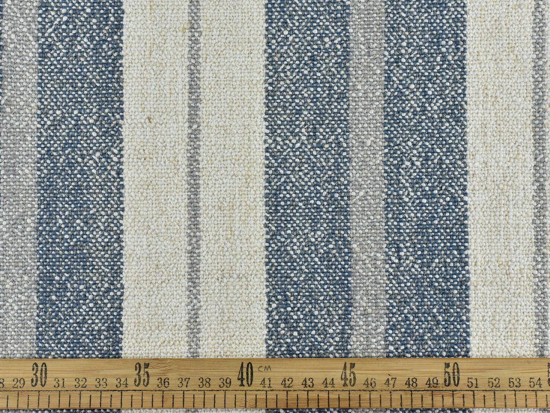 Tissu 5th Ave Design Vintage - Sac En Pur Lin - Motif Floral Multicolore - 10 Yards