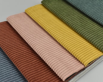 Cord-Polsterungsstoffe|Streifen Samt Cord Material|Boho Home Decor Stoff Für Cord Couch Stuhl Sofa Möbel Stoff Großbestand