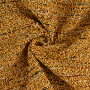 Mehrfarbiger Boucle-Polsterungsstoff für Möbel | Klumpiger und weicher Boucle-Stoff für Esszimmerstuhl-Sessel-Kopfteil