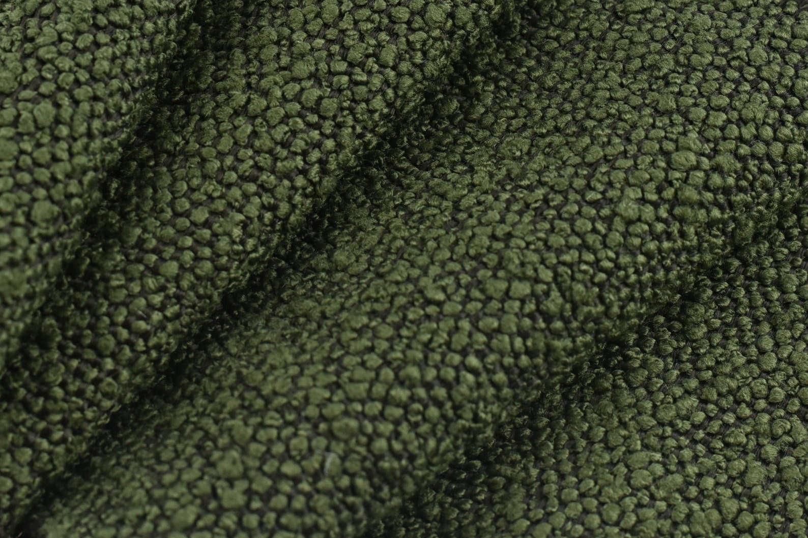 Heavy Weight Vintage Textured Olive Green Boucle Upholstery - Etsy