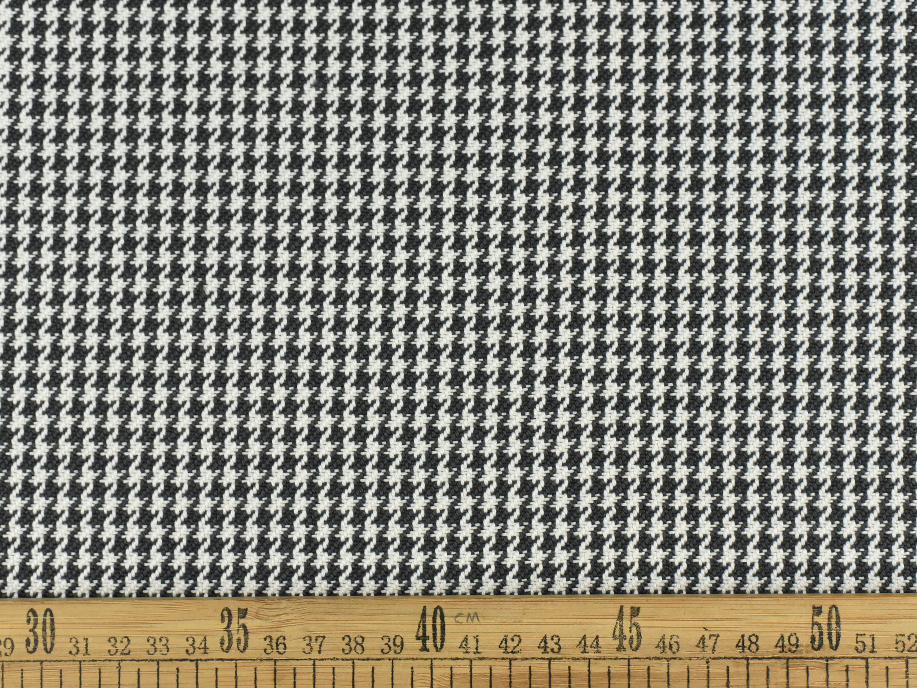 Houndstooth Upholstery Fabric Heavy Weight Chunky Vintage Fabric by the