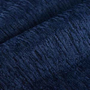 Designer Abstract Woven Raised Blue Chenille Texture Upholstery Fabric For Chair|Heavy Soft Chunky Chenille Home Decor Fabric For Couch