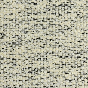 Heavy Weight Soft Cotton Blend Black and Ivory Upholstery Fabric For Dining Chair|Modern Home Decor Furniture Fabric For Ottoman 56&quot;W/720GSM
