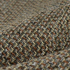 Luxury Heavy Weight Durable Tweed Design Metallic Upholstery Fabric By The Yard 55”W/580GSM