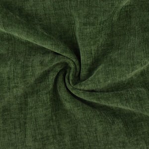 Tela de chenilla lisa y suave para tapicería, ideal para cortinas, sofás, almohadas y sillas de comedor. Tela de tapicería con textura de felpa y aspecto de lino, cortada a medida.