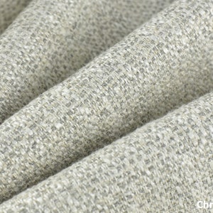 Zeitgenössischer Woll-Rich Texture Polsterstoff|Klumpiger Woll- und Leinen-Mischung Couchstoff|Stoff Für Esszimmerstühle