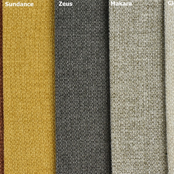Tissu tissé texturé de couleur unie - Vraiment un tissu d'ameublement économique pour le rembourrage de chaises et de canapés