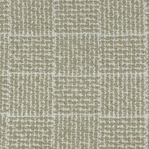 May include: A close-up of a beige woven fabric with a subtle geometric pattern. The fabric has a textured surface and a slightly rough feel.