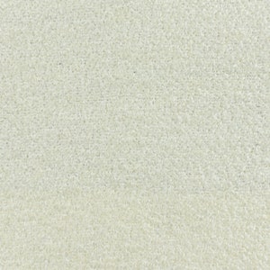 Vintage Creme Elfenbein Holzkohle Schwarz Wolle Boucle Polsterstoff Schüttgut Boucle Hocker Bürostuhl Kissenbezug