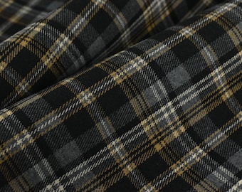 Heavy Weight Velvety Soft Red/Green Tartan Plaid Upholstery Fabric For Chair Couch|Vintage Check Geometric Fabric For Cushion,Ottoman Pillow