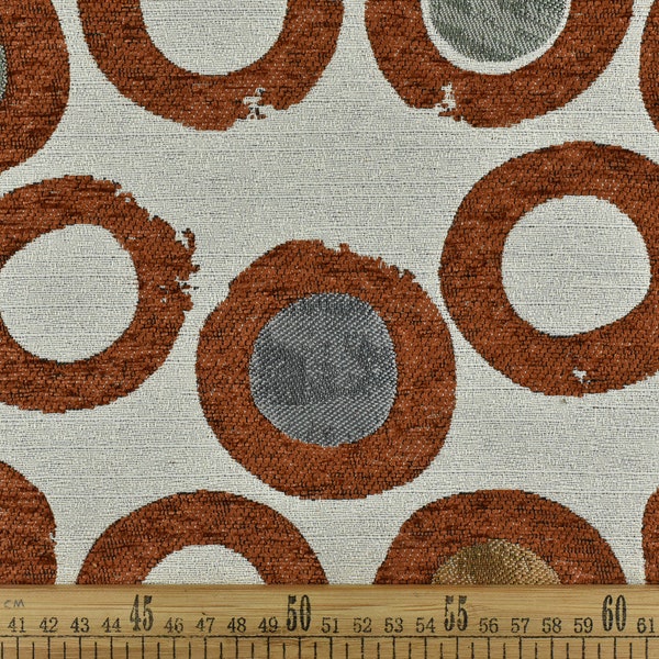 Farmhouse Dot and Polka Dot Upholstery Fabric|Rustic Fabric For Chair Couch Sofa| Fabric By the Yard